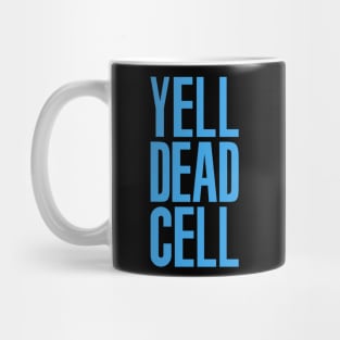 Yell Dead Cell (Metal Gear Solid 2 Substance Blue) Mug